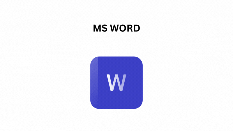 MS WORD